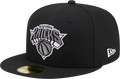 New York Knicks Black Basic New Era 59FIFTY Fitted Hat